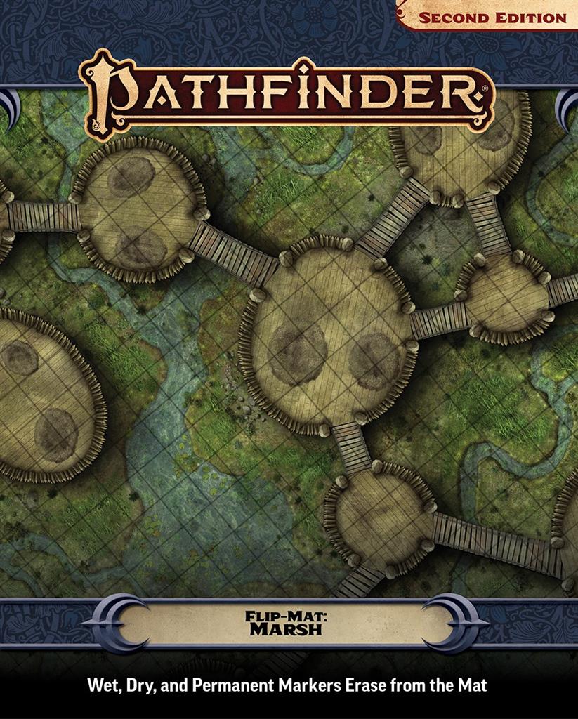 Pathfinder Flip-Mat: Marsh – Ideal för Äventyr Paizo Publishing