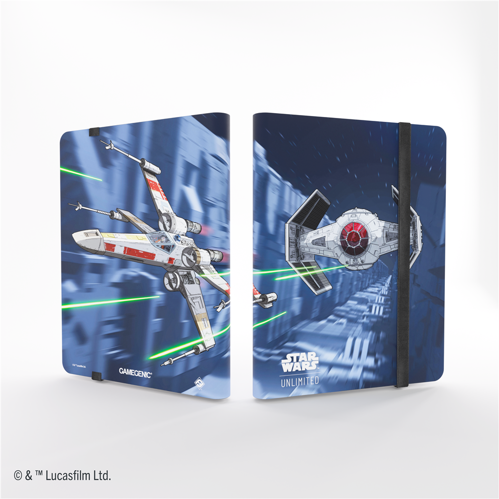 Gamegenic - Star Wars: Unlimited 18-Pocket Album - X-wing/Tie Fighter Gamegenic