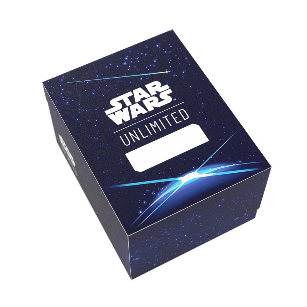 Gamegenic - Star Wars: Unlimited Twin Sun Soft Crate - Card Back Blue Gamegenic