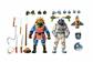 TMNT 7” Actionfigurer - Rymdäventyr & Samurajsköldpaddor 2-Pack NECA