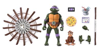 TMNT – 7” Skala Actionfigur – Ultimate Donatello (VHS) NECA
