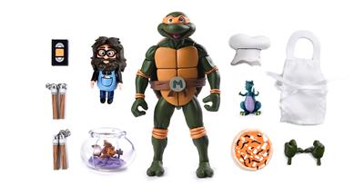 TMNT – 7” Actionfigur Ultimate Michelangelo (VHS) NECA