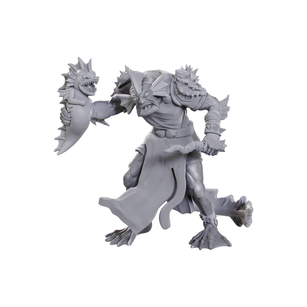 D&D Nolzur's Marvelous Miniatures: Sahuagin Priestess