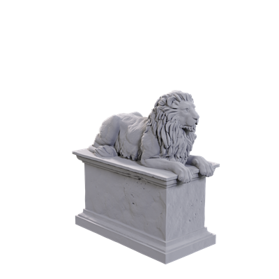 WizKids Deep Cuts: Stone Lion / Animated Stone Lion - The Perfect Addition to Your Gaming Table