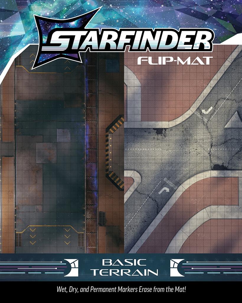 Starfinder Flip-Mat: Basic Terrain Paizo Publishing