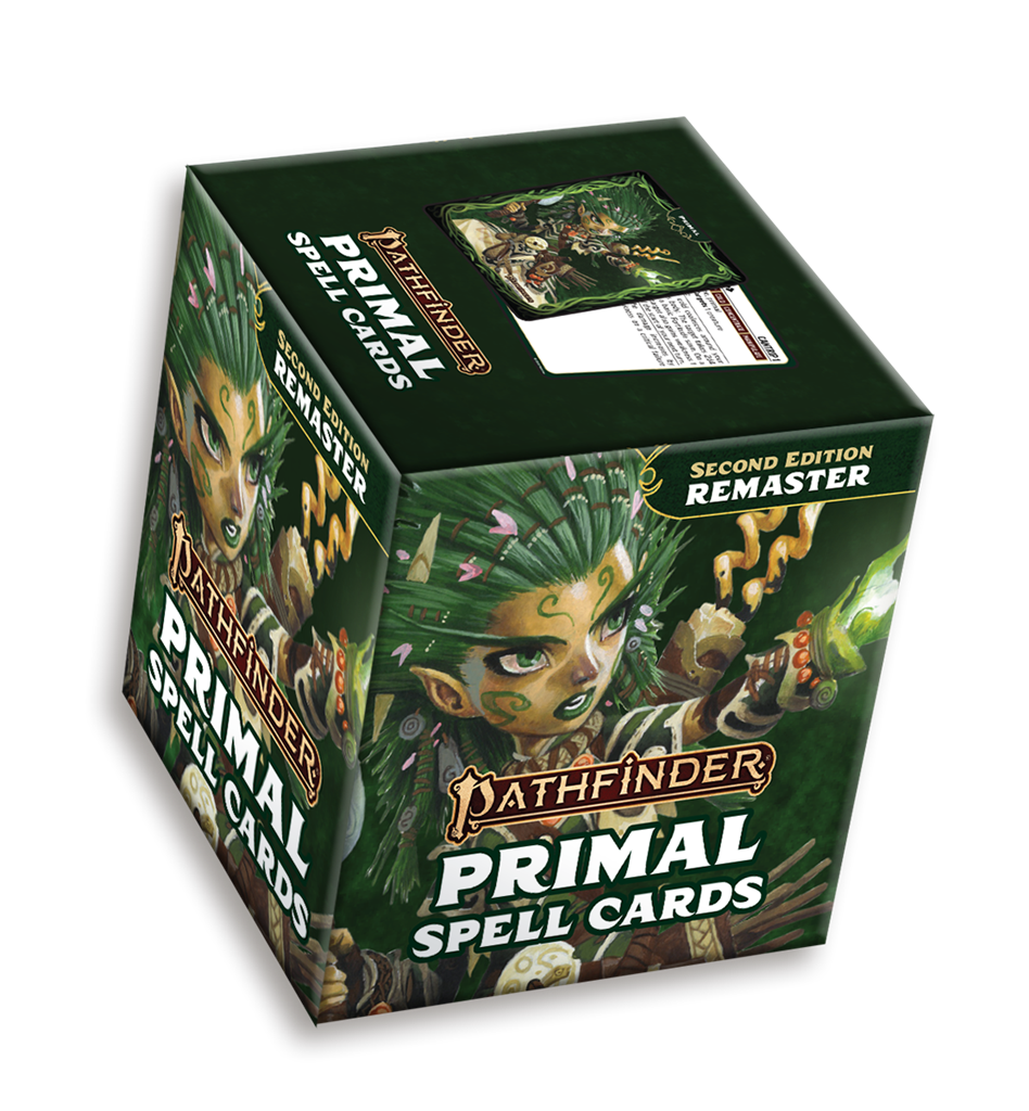 Pathfinder Primal Spell Cards (Remastered) - EN Paizo Publishing