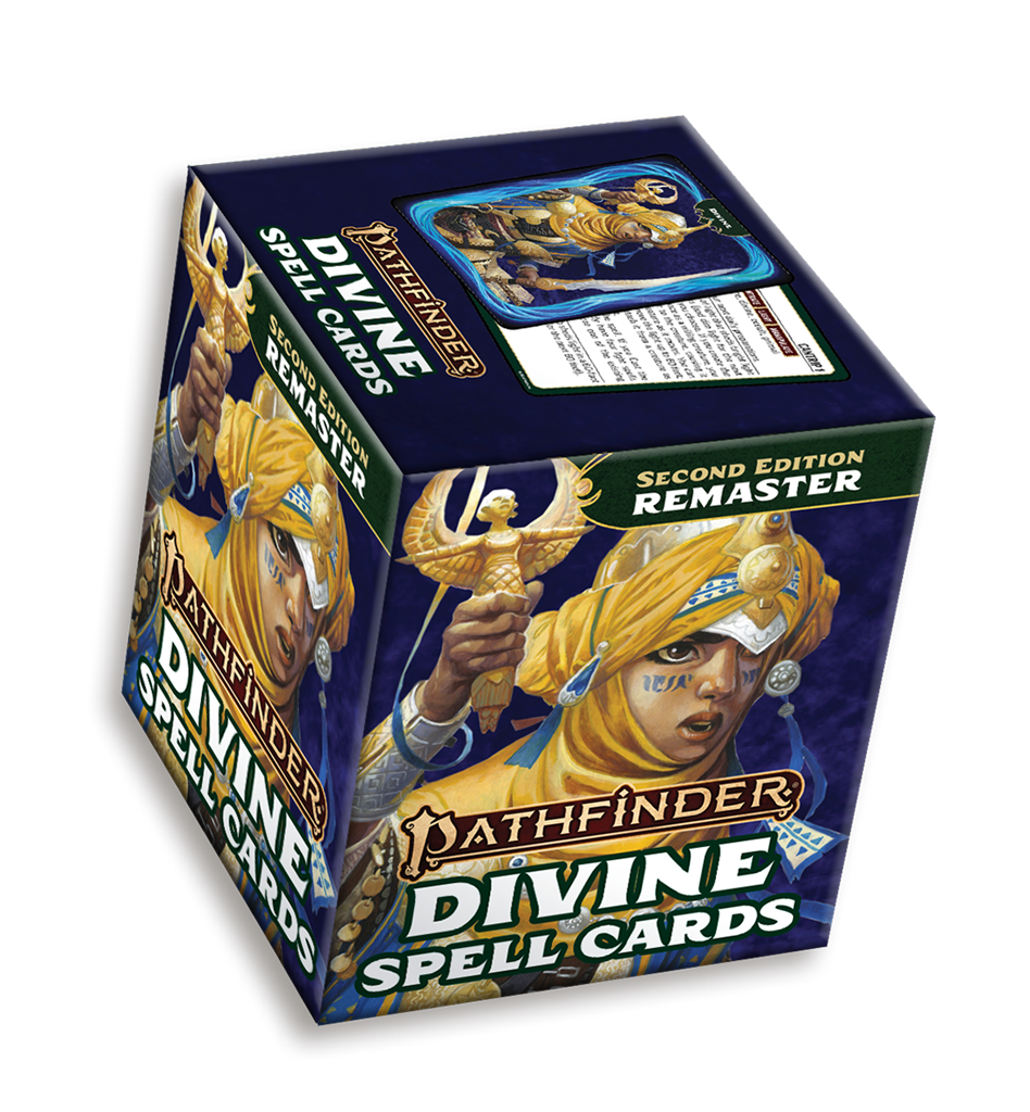 Pathfinder Divine Spell Cards (Remastered) - P2 - EN Paizo Publishing