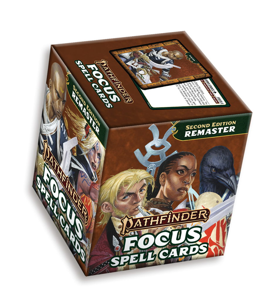 Pathfinder Focus Spellkort (Remastered) (P2) - EN Paizo Publishing