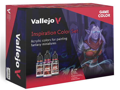 Vallejo - Game Color / 48 färger set - Inspirationsfärger 18 ml