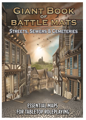Giant Book of Streets Sewers & Cemeteries Loke BattleMats