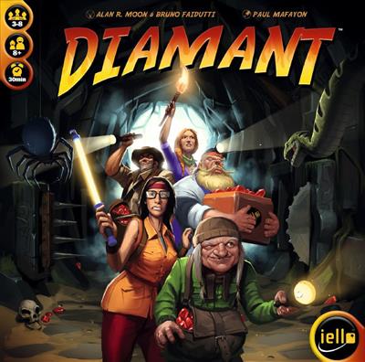 Diamant - Spel för Äventyr och Strategi Iello
