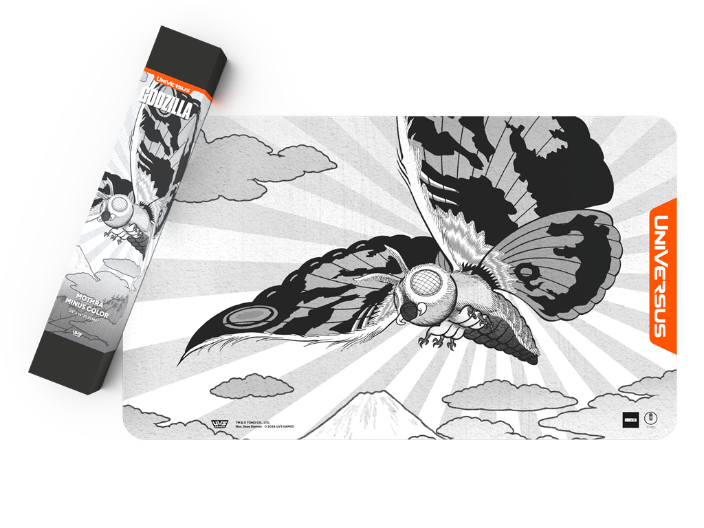 UniVersus CCG: Mothra Minus Color Spelmatta Jasco Games