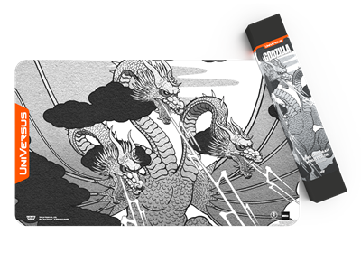 UniVersus CCG: King Ghidorah Minus Color Playmat Jasco Games
