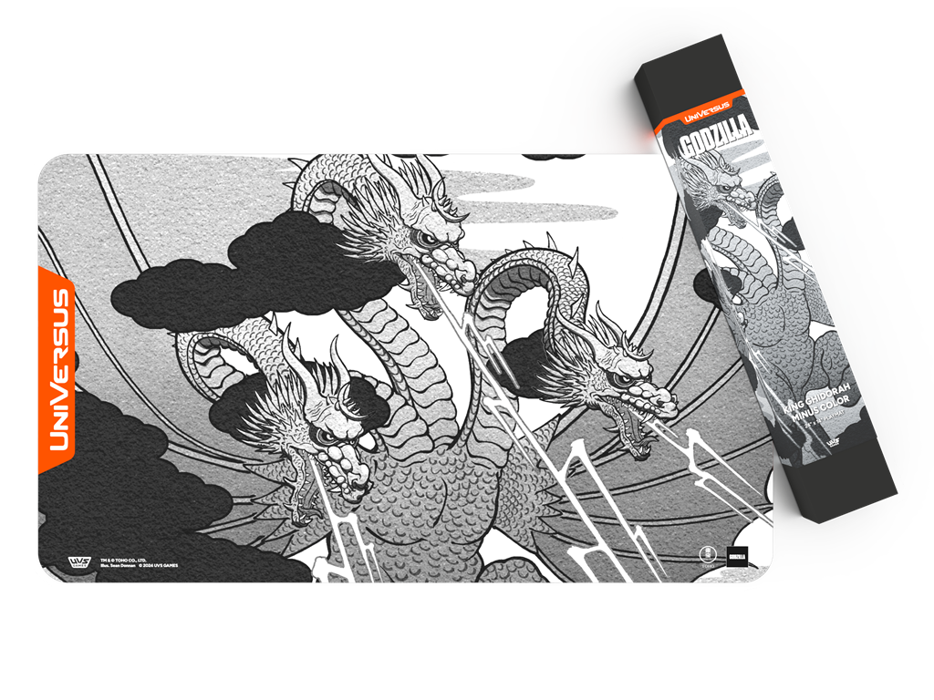 UniVersus CCG: King Ghidorah Minus Color Playmat Jasco Games