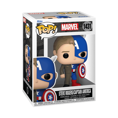 Funko POP Marvel: Split - Captain A/Steve R Funko