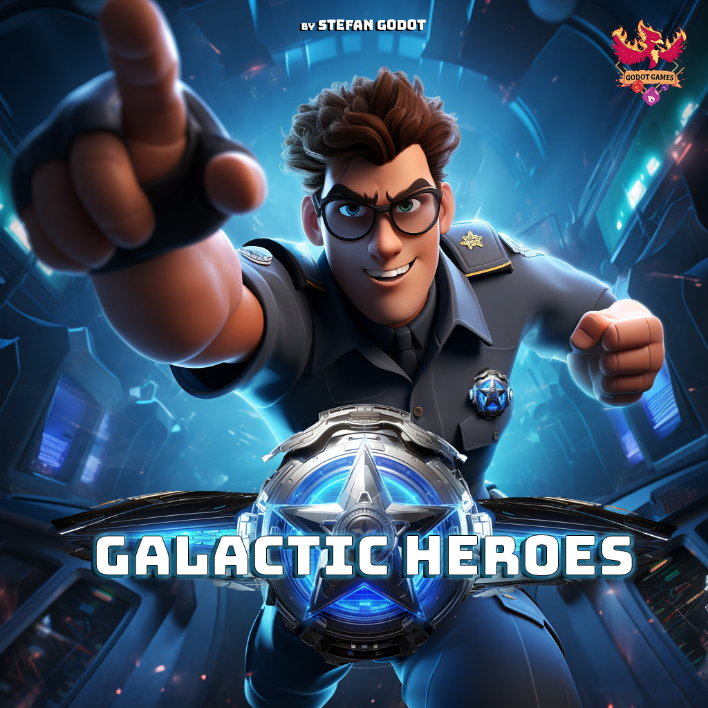 Galactic Heroes - Spel för Strategiska Spelare Godot Games