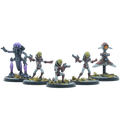 Fallout: Miniaturer - Zetans - Invader från Det Ovanliga Modiphius Entertainment