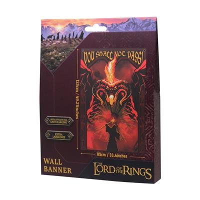 Lord of the Rings Väggbanner - Gandalf vs Balrog Fanattik