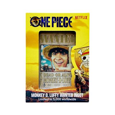 One Piece Limited Edition Wanted Poster Ingot Fanattik