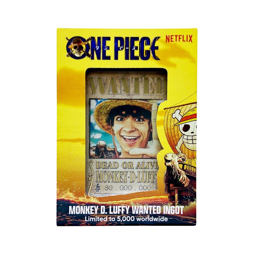 One Piece Limited Edition Wanted Poster Ingot Fanattik