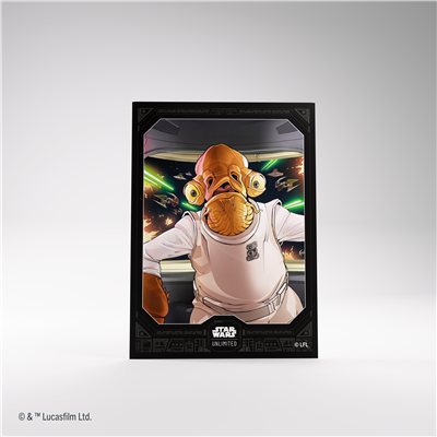 Gamegenic - Star Wars: Unlimited Art Sleeves - Admiral Ackbar Gamegenic