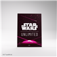 Gamegenic - Star Wars: Unlimited Art Sleeves - Card Back Magenta Gamegenic