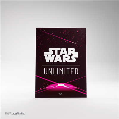 Gamegenic - Star Wars: Unlimited Art Sleeves - Card Back Magenta Gamegenic