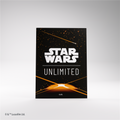 Gamegenic - Star Wars: Unlimited Art Sleeves - Card Back Orange Gamegenic