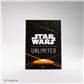 Gamegenic - Star Wars: Unlimited Art Sleeves - Card Back Orange Gamegenic