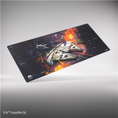 Gamegenic - Star Wars: Unlimited Xtra-Wide Game Mat - Millenium Falcon Gamegenic