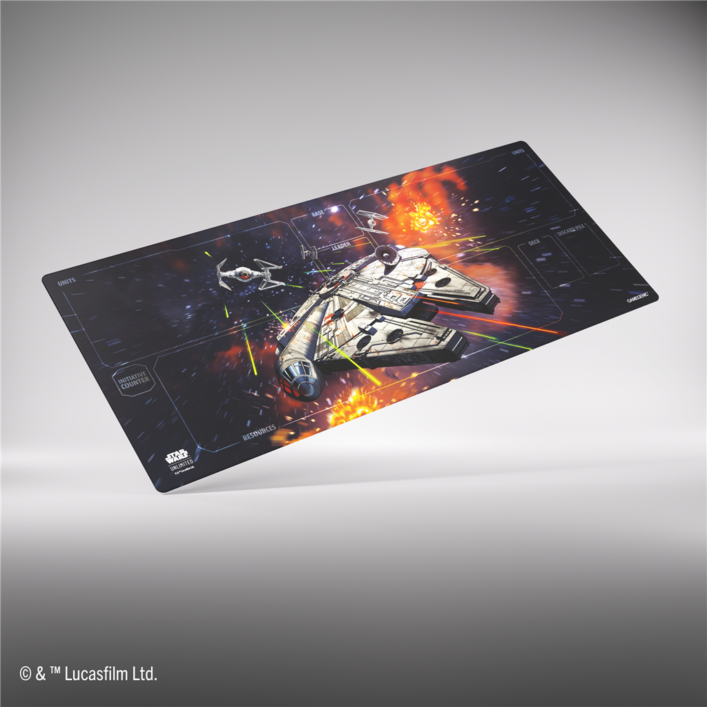 Gamegenic - Star Wars: Unlimited Xtra-Wide Game Mat - Millenium Falcon Gamegenic