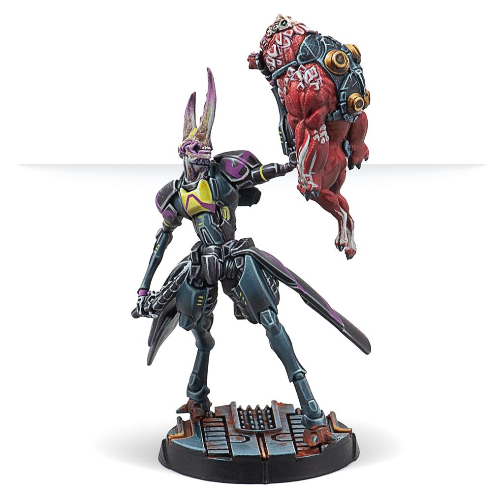 Infinity Freelance Operator Samsa (Plasma Rifle) Corvus Belli