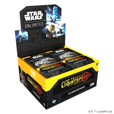 FFG - Star Wars: Unlimited - Jump to Lightspeed Booster Display (24 Boosters)