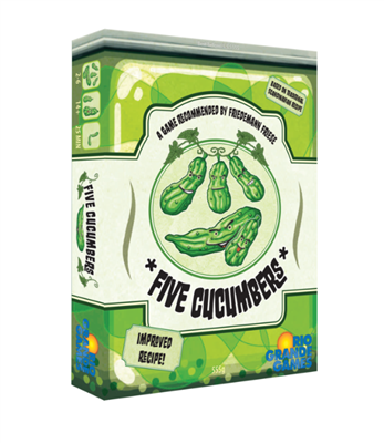 Five Cucumbers - Klurigt Kortspel Rio Grande Games