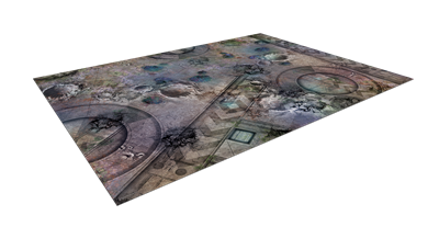 Terrain Crate - 44"x60" Grim Battlefield Kampmatta Mantic Games