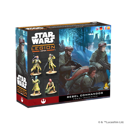 Star Wars Legion - Rebel Commandos Enhetsexpansion Atomic Mass Games