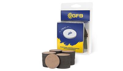 Runda MDF-basplattor 32mm (40 stycken) Gale Force Nine