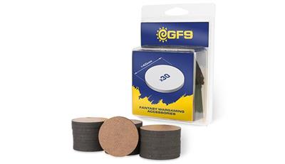 Runda MDF-Baser 40mm (30 st) Gale Force Nine