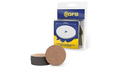 Runda MDF-basplattor 65mm (8-pack) Gale Force Nine