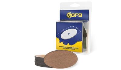 Ovala MDF Bas 75mm x 42mm (8 stycken) Gale Force Nine