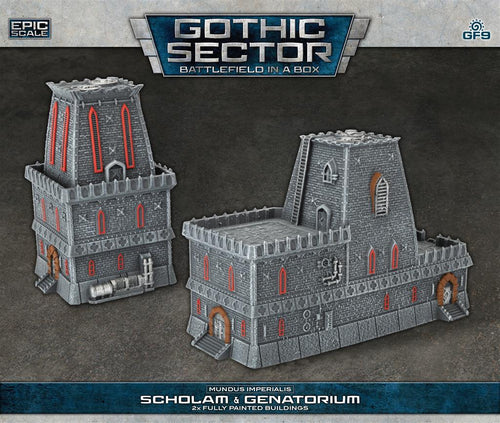 BIAB: Mundus Imperialis - Scholam & Genatorium (x2) Gale Force Nine
