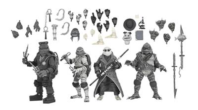 Universal Monsters x TMNT - 7” Scale Action Figure 4 Pack NECA
