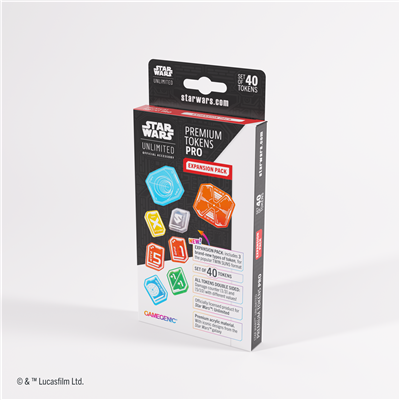 Gamegenic - Star Wars: Unlimited - Premium Tokens PRO Expansion Pack Gamegenic