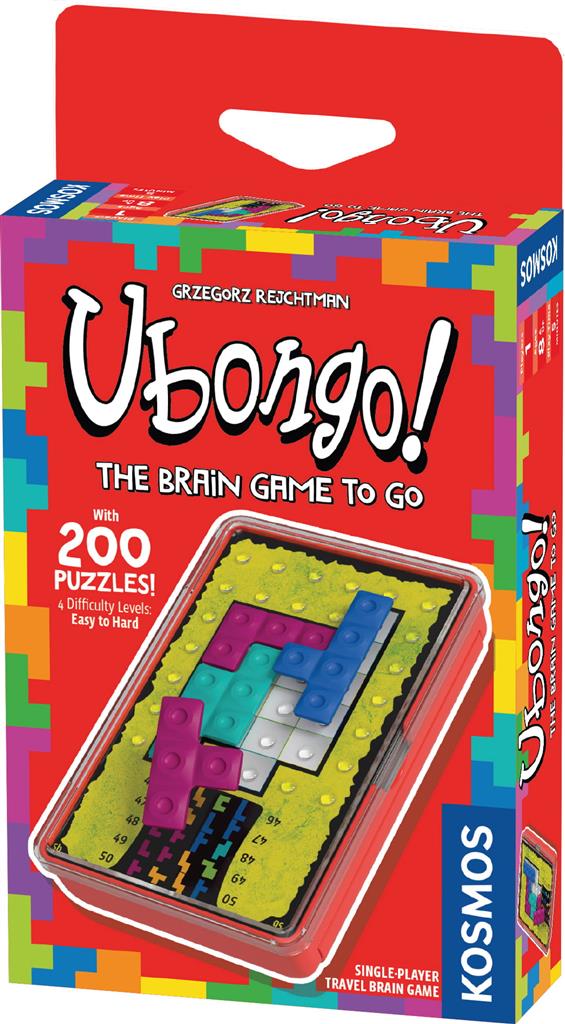 Ubongo Brain Game - Utmanande Pusselspel för Hela Familjen