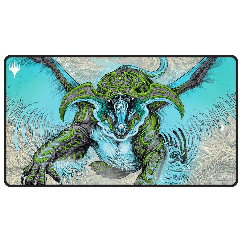 UP - Return to Tarkir Q2 2025 Svart Stitched Spelmatta Temur Ultra Pro