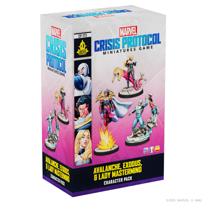 Marvel Crisis Protocol - Avalanche, Exodus & Lady Mastermind Atomic Mass Games