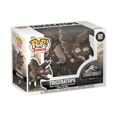 Funko POP Movies: JP Fossil - Triceratops Samlarfigur Funko
