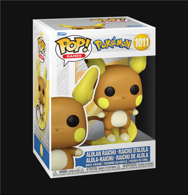 Funko POP Pokémon - Raichu (Alolan) Samlarfigur Funko