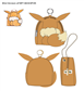 Pokémon - Eevee Mikroväska i Plysch Difuzed
