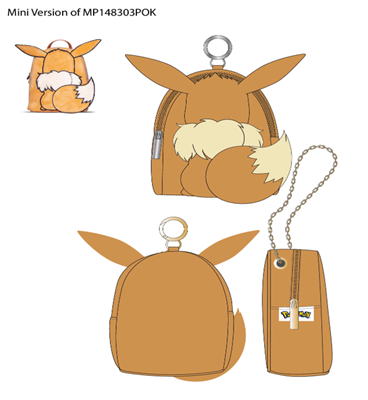 Pokémon - Eevee Mikroväska i Plysch Difuzed